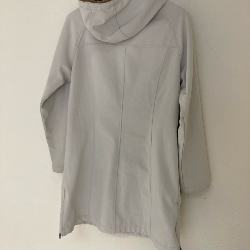 Fjall Beige Softshell Jacket Parka  Womens Sz S - Picture 2 of 15